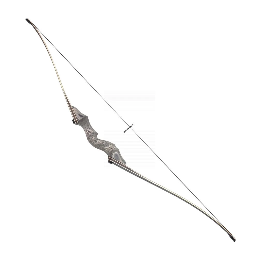 Mandarin Duck Black Hunter MK II LongBow 60" 3 Mandarin Duck Black Hunter MK II LongBow 60"