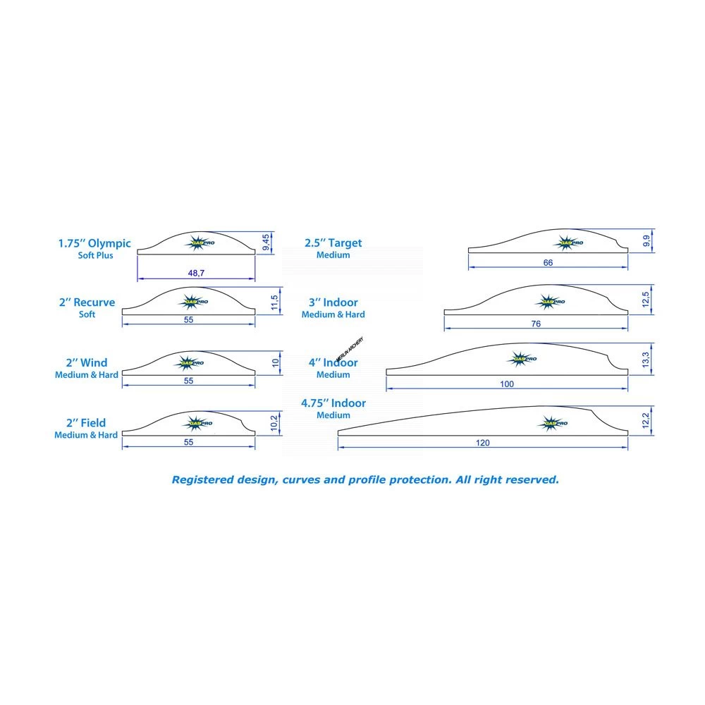 Gas Pro Spin Vanes - 2" Shield - Hard 10 Gas Pro Spin Vanes - 2" Shield - Hard - Image 8