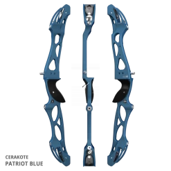Mybo Elite 25" Recurve Riser 2024 -Bow Shop elite patriot blue 852611