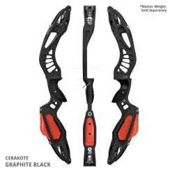 Mybo MYKAN 25" Barebow Riser 2024 -Bow Shop mykan graphite black 852619