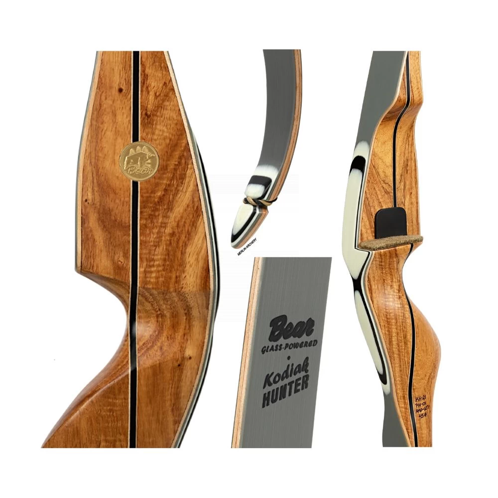 Bear Kodiak 59 One Piece Recurve Bow 60" 5 Bear Kodiak 59 One Piece Recurve Bow 60" - Image 3